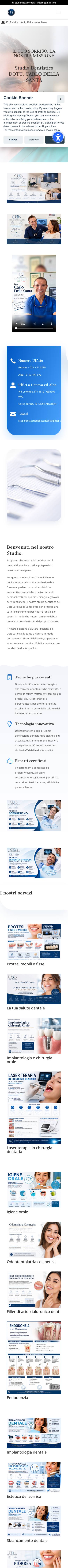 Il sito di oggi su smartphone